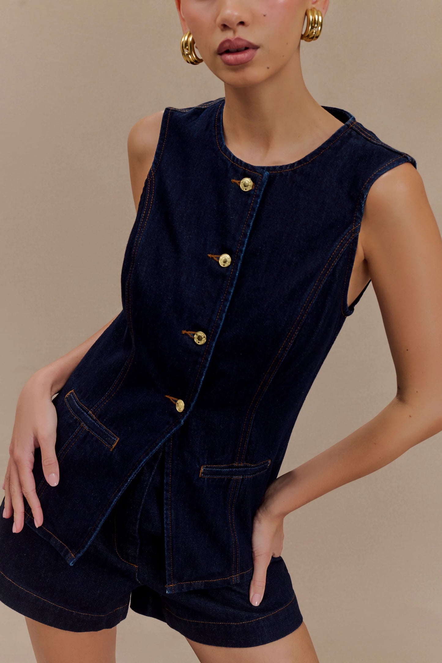 Conjunto Vaquero Camisa y Pantalón – CJ-DE-01