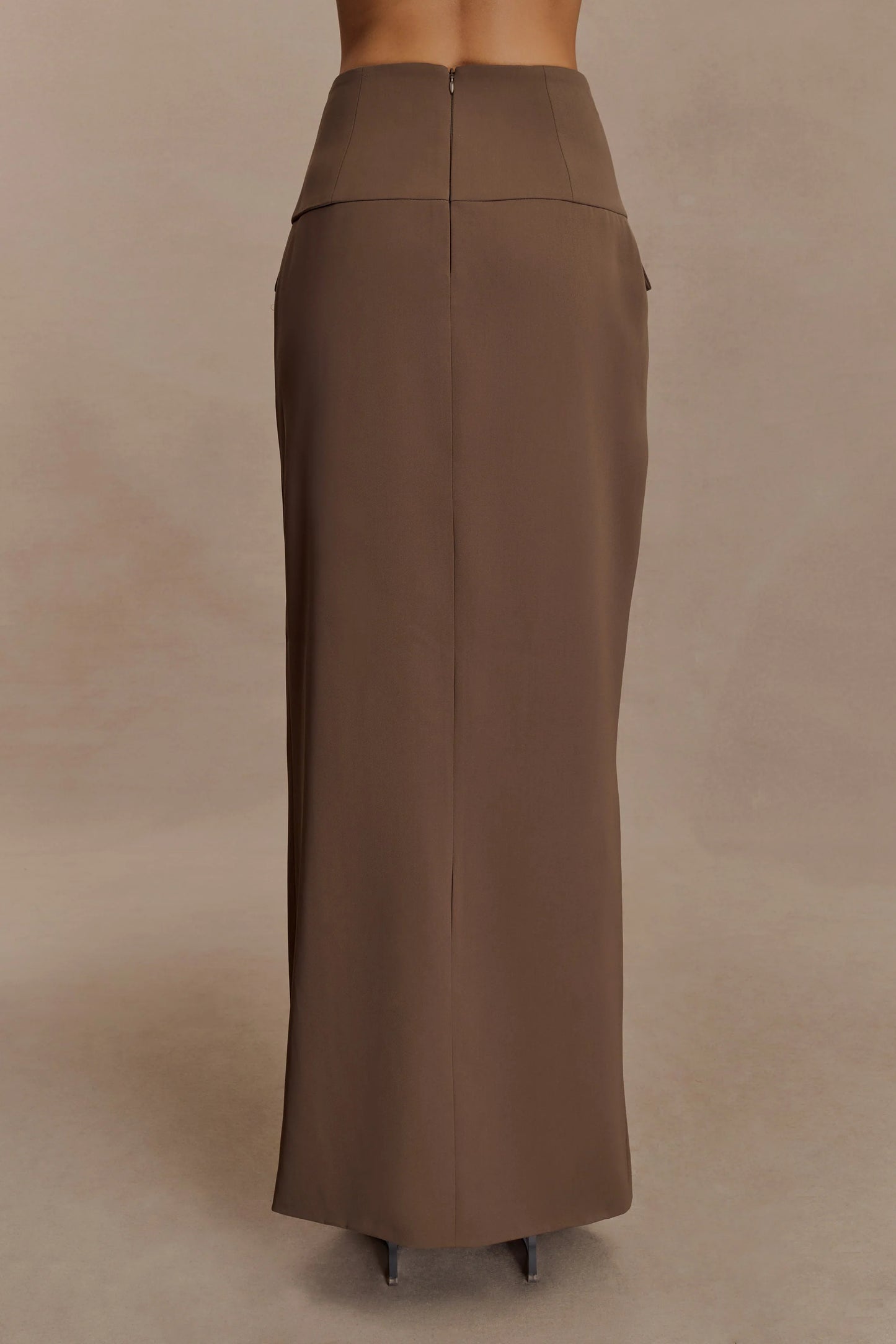 Falda Midi Cacao (Ref. 1015)