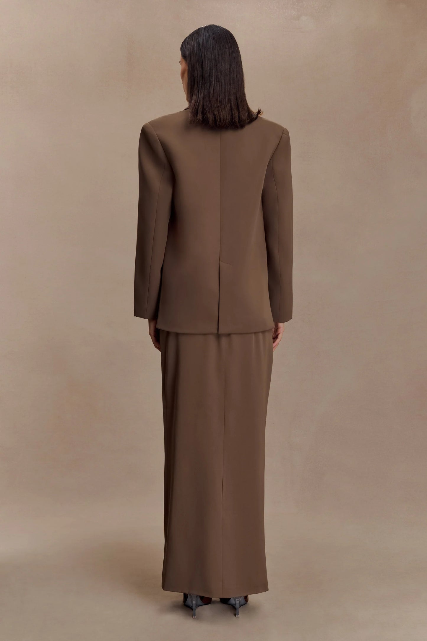 Falda Midi Cacao (Ref. 1015)
