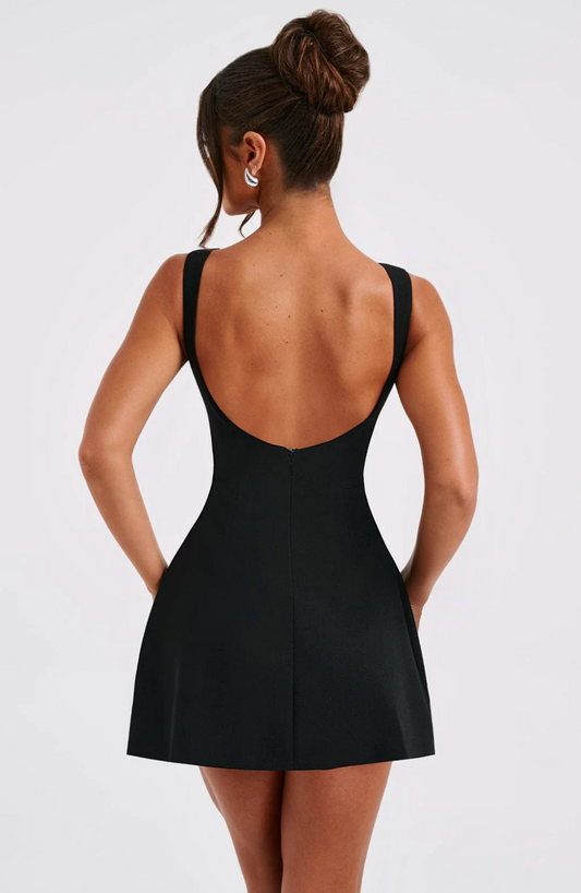 Vestido Corto Falda Burbuja (Ref. 1014)