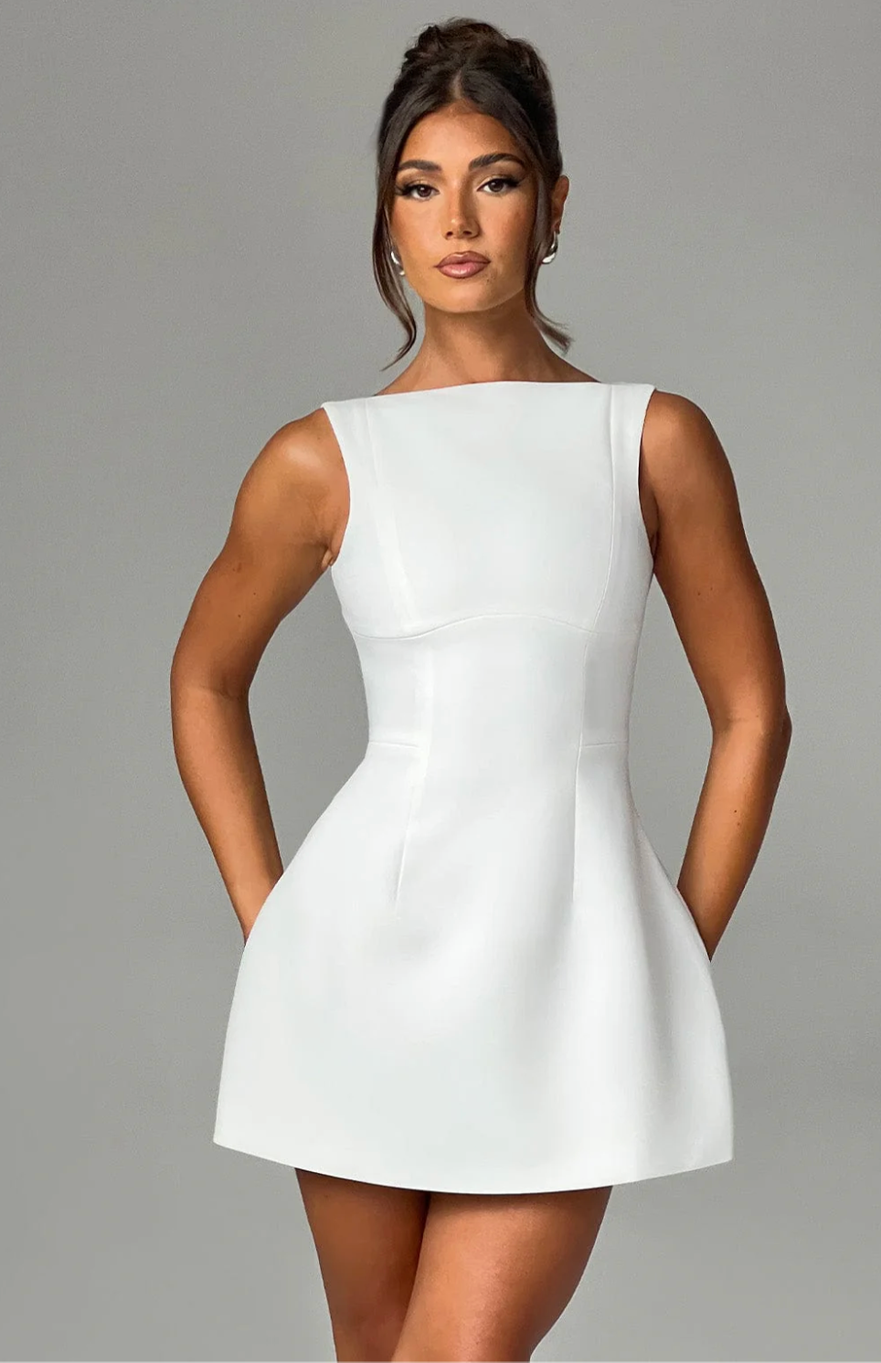 Vestido Corto Fiesta Falda Burbuja – VC-FI-01