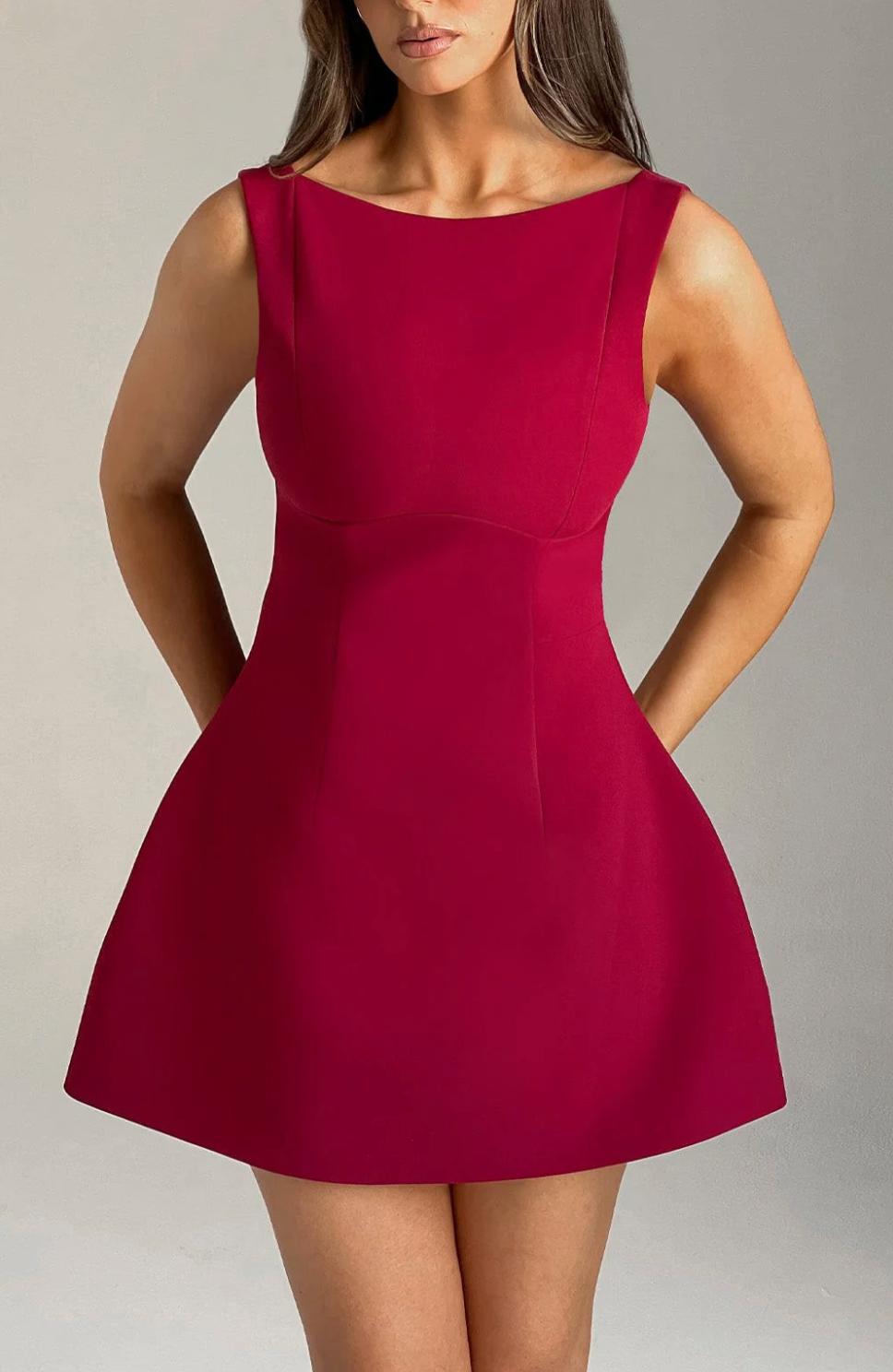 Vestido Corto Fiesta Falda Burbuja – VC-FI-01