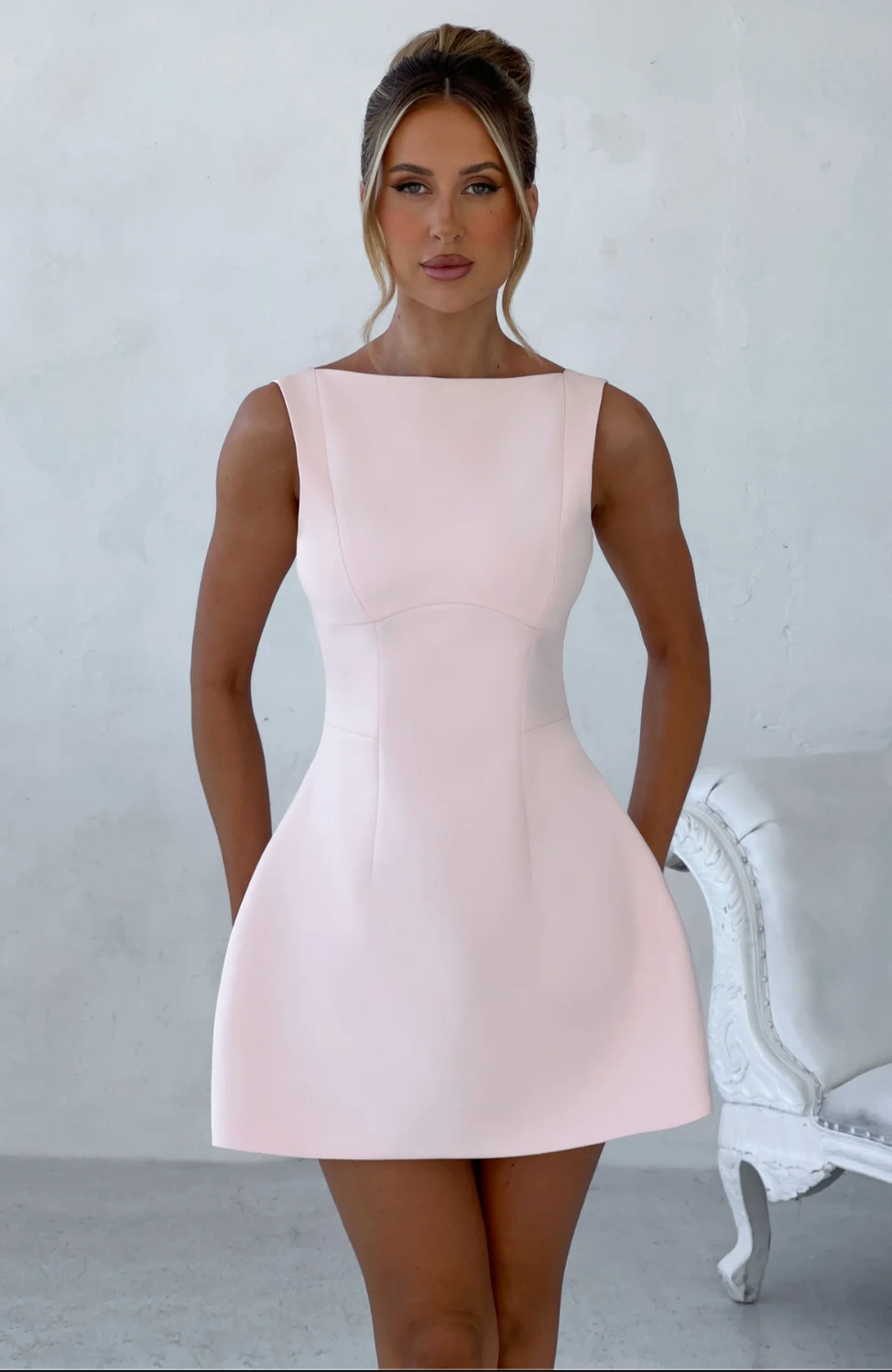 Vestido Corto Fiesta Falda Burbuja – VC-FI-01