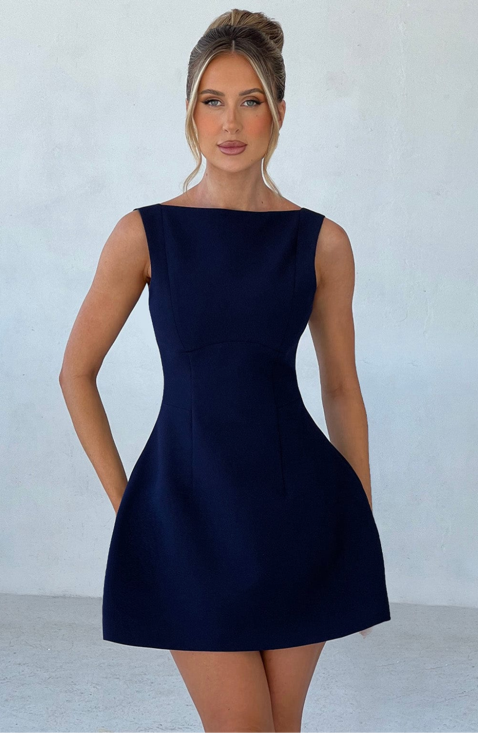Vestido Corto Fiesta Falda Burbuja – VC-FI-01
