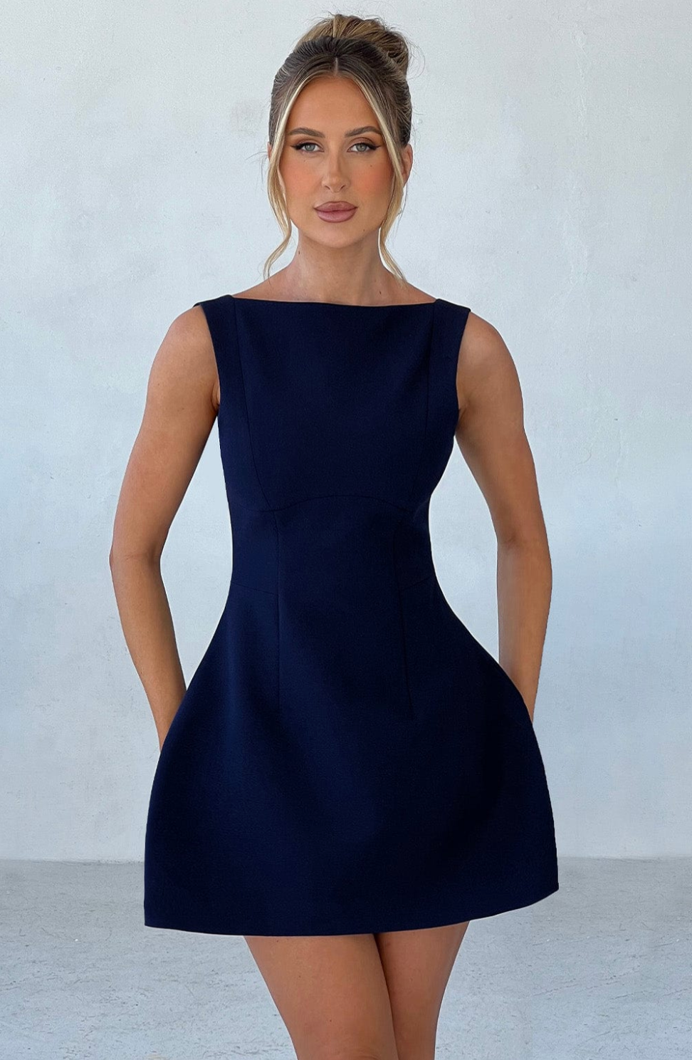 Vestido Corto Fiesta Falda Burbuja – VC-FI-01