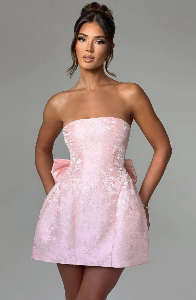 Vestido Corto Lazo – VC-FI-02