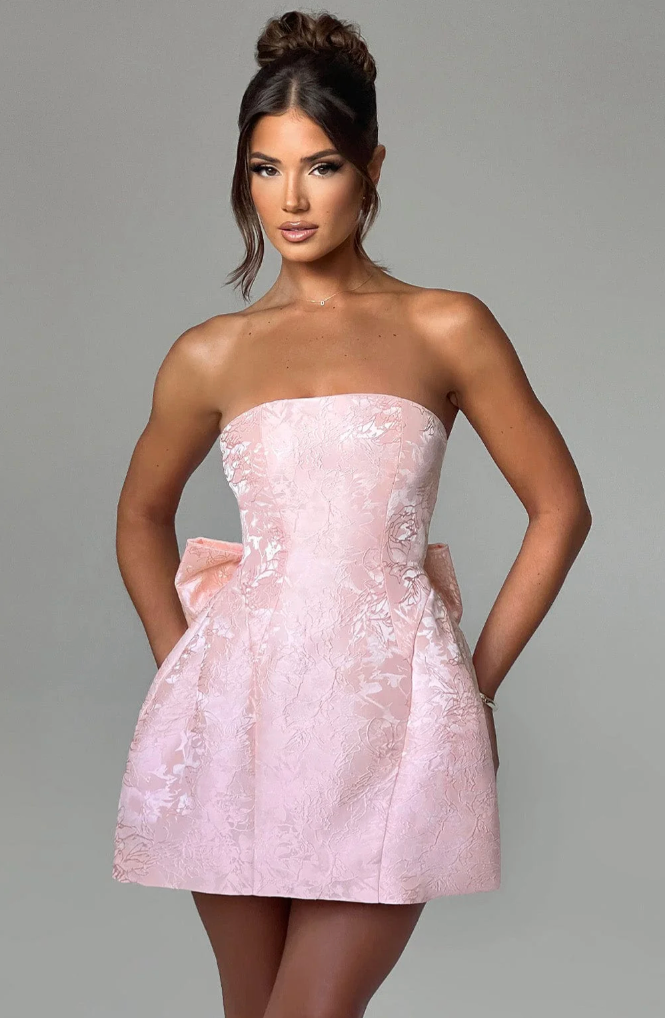 Vestido Corto Lazo – VC-FI-02
