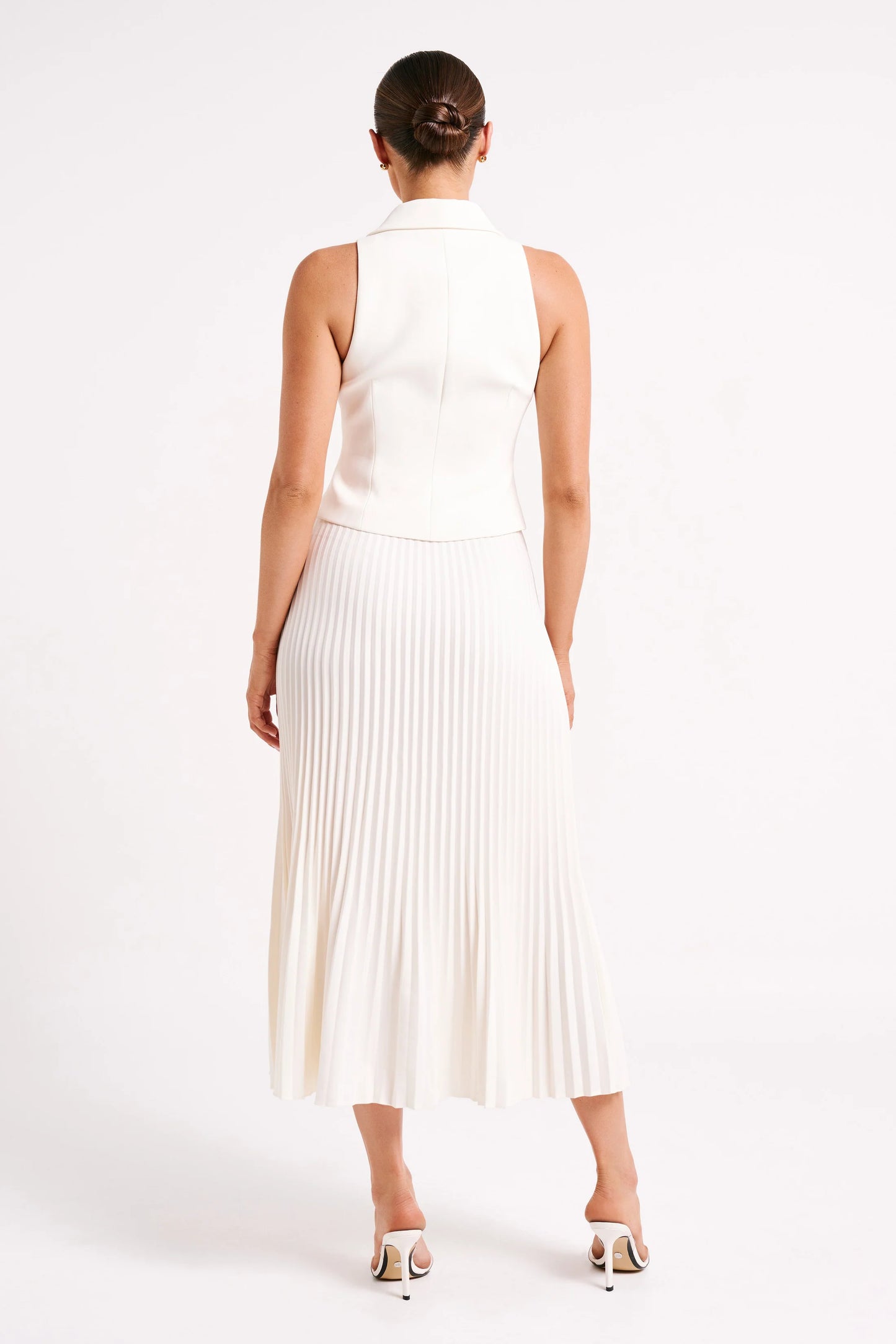 Falda Blanca Midi (Ref. 1002)
