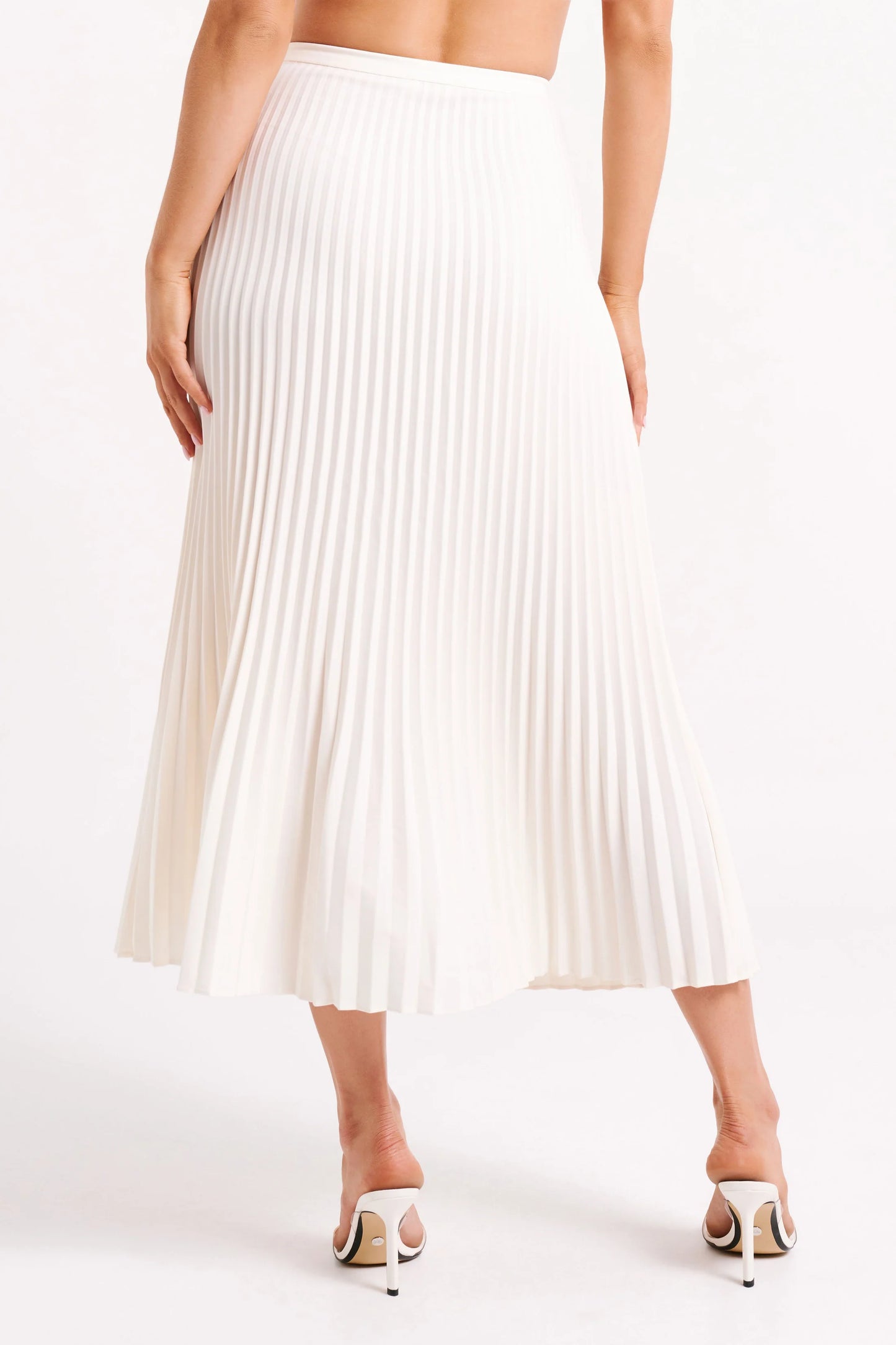 Falda Blanca Midi (Ref. 1002)
